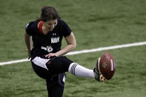 Lauren Silberman se lesiona durante prueba para la NFL