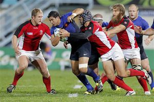 Inglaterra se impuso a Georgia 41-10 dentro del Mundial de rugby