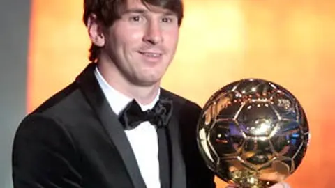 Messi gana el Balón de Oro de la FIFA 2010