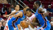 Martin hunde al Thunder; Houston vence 99-98 a Oklahoma City