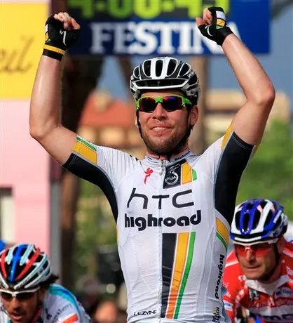 Cavendish gana décima etapa en el Giro y Contador sigue líder
