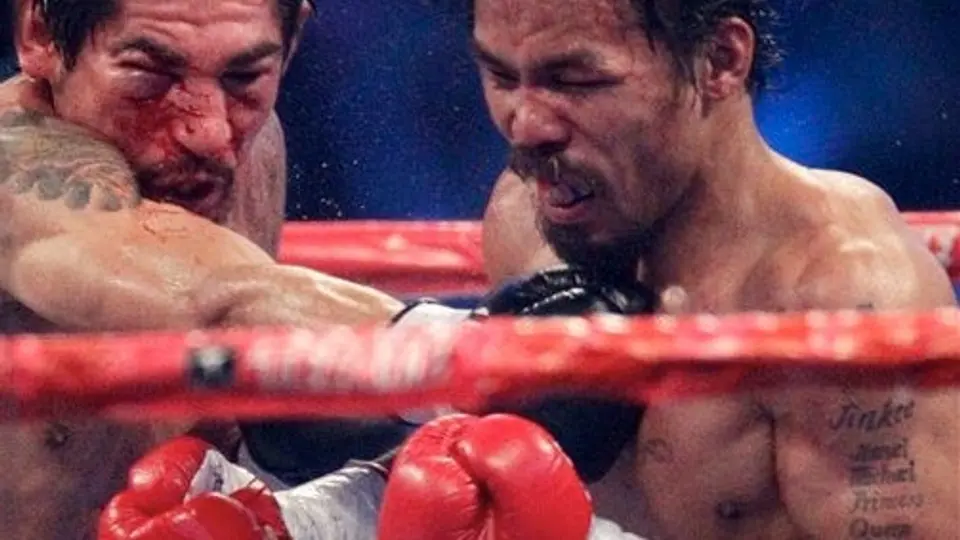 Pacquiao visitó el hospital tras la pelea con Margarito