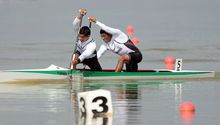 Everardo Cristóbal no logra la misma hazaña en canotaje por equipos
