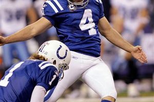 Vinatieri, nuevamente el mejor