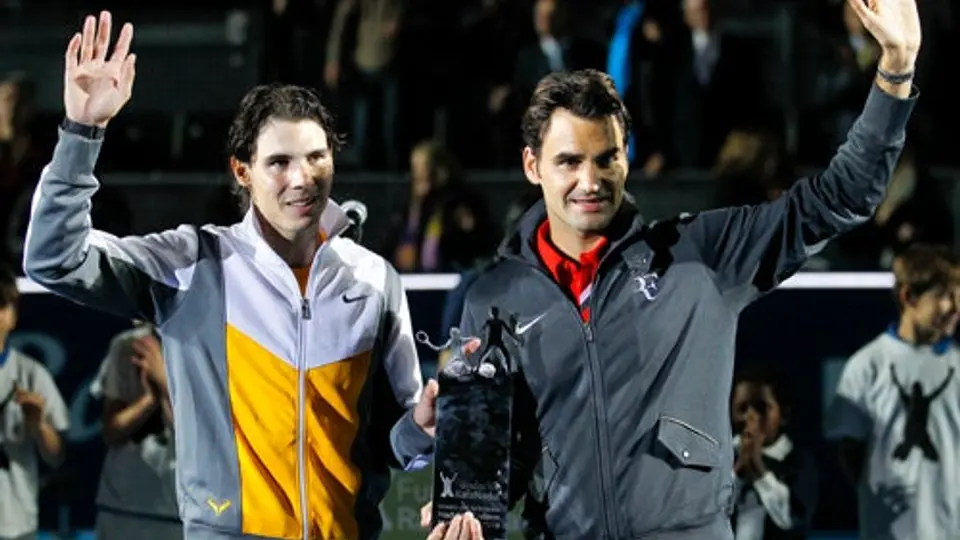 Federer y Nadal jugarán exhibición