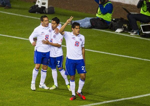 Así celebró Orozco el primero de sus dos goles | CIRO GUTIERREZ