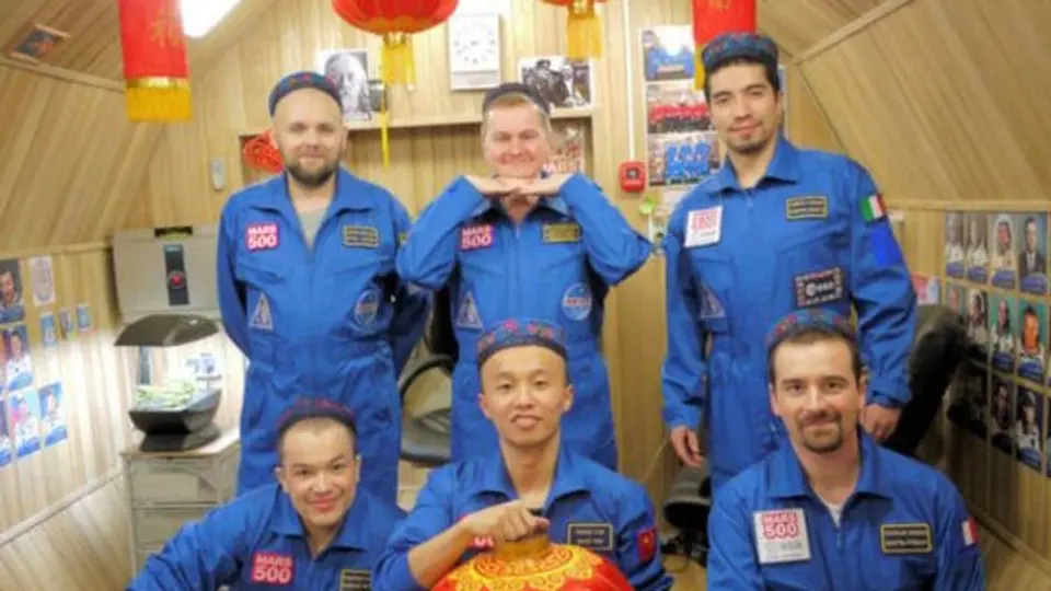 Astronautas en Marte, no podrían dormir