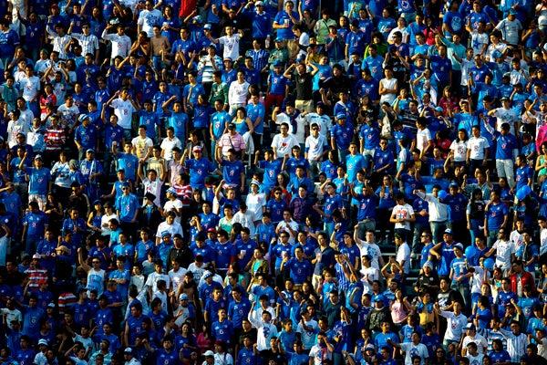 La afición celeste se dio cita en el Azul | MEXSPORT