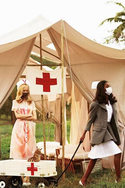 Las fotografías serán publicadas en la edición de mayo de la revista Harper's Bazaar | ESPECIAL