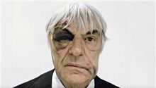 Ecclestone aparece con rostro golpeado en publicidad de reloj