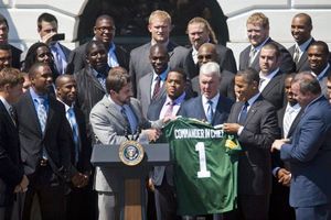Obama recibe a Green Bay en la Casa Blanca