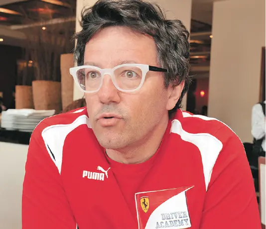El director de academia Ferrari aprueba' a Checo