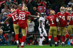 Gore y Smith lideran victoria de 49ers sobre Denver en Londres