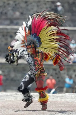 El fuego panamericano fue encendido en Teotihuacán