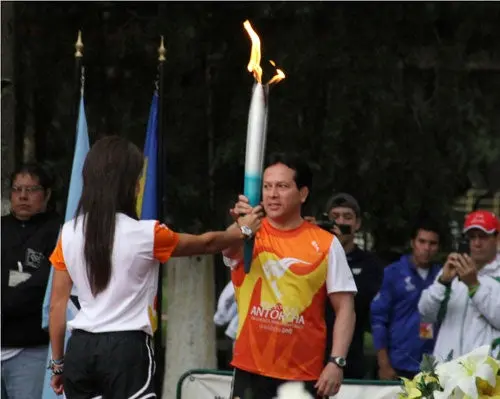 El fuego panamericano inició su recorrido por México
