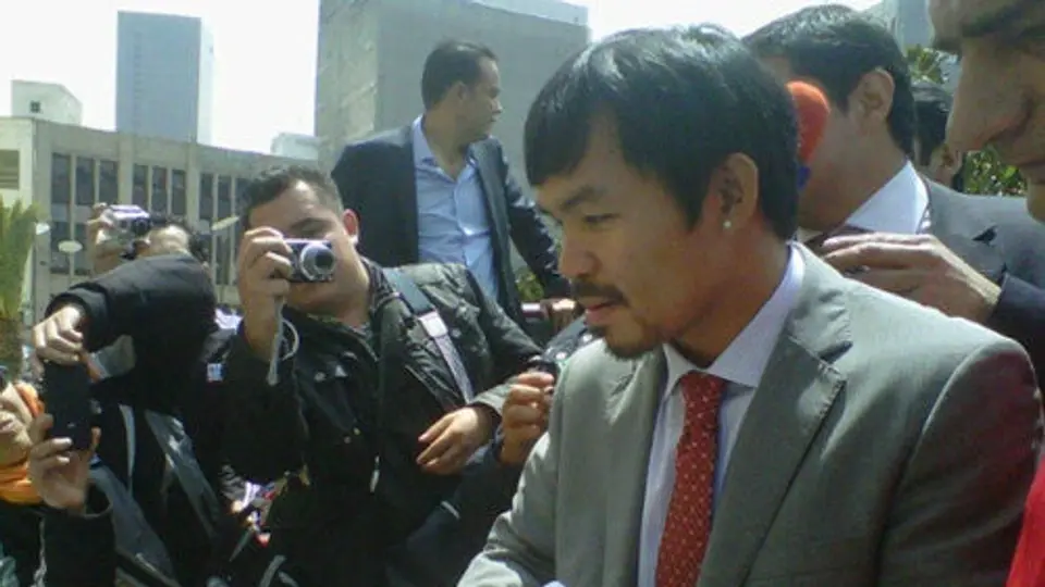 Sorprende a Pacquiao el cariño del pueblo mexicano