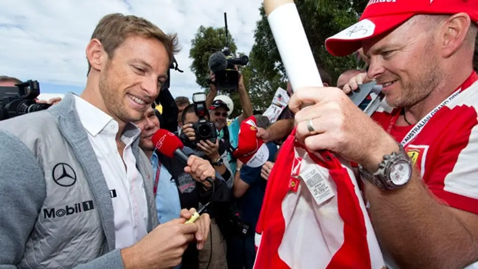 'Dentro de la pista, Checo es mi rival': Button