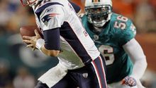 Brady lanza 517 yardas en la victoria de Patriotas sobre Miami