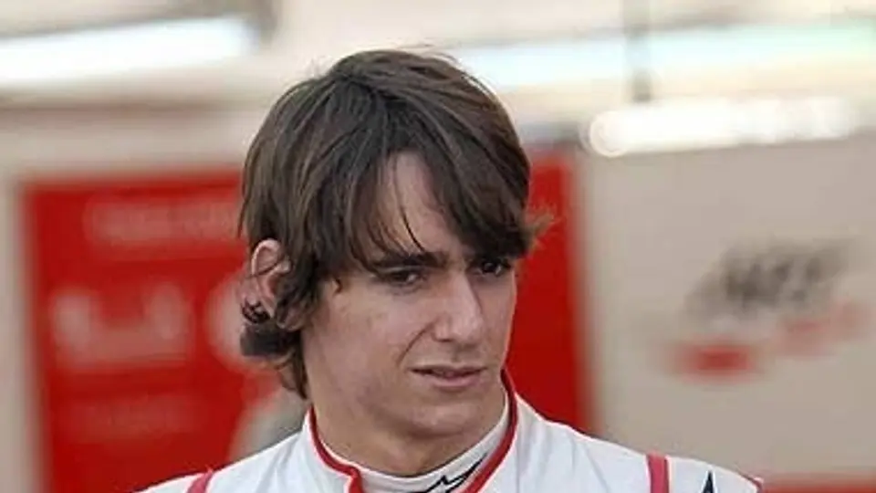 Guti tiene día complicado en prácticas de la GP2