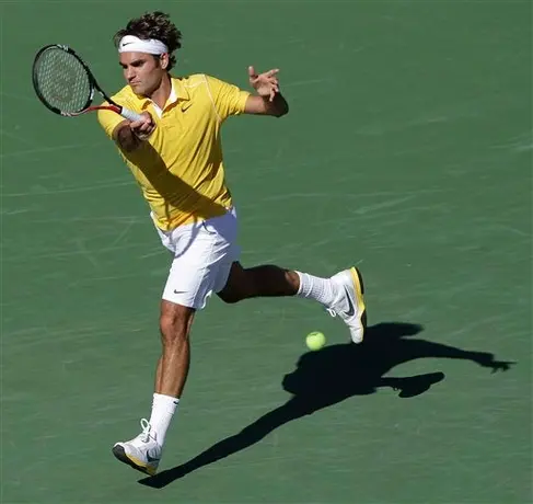 Humilla Federer a Chela en el Indian Wells
