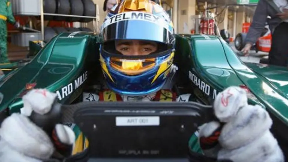 GP2: Esteban Gutiérrez arrancará noveno en Hungría