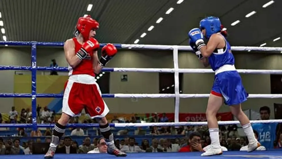 Utilizan un ring de repuesto para el boxeo en Panamericanos