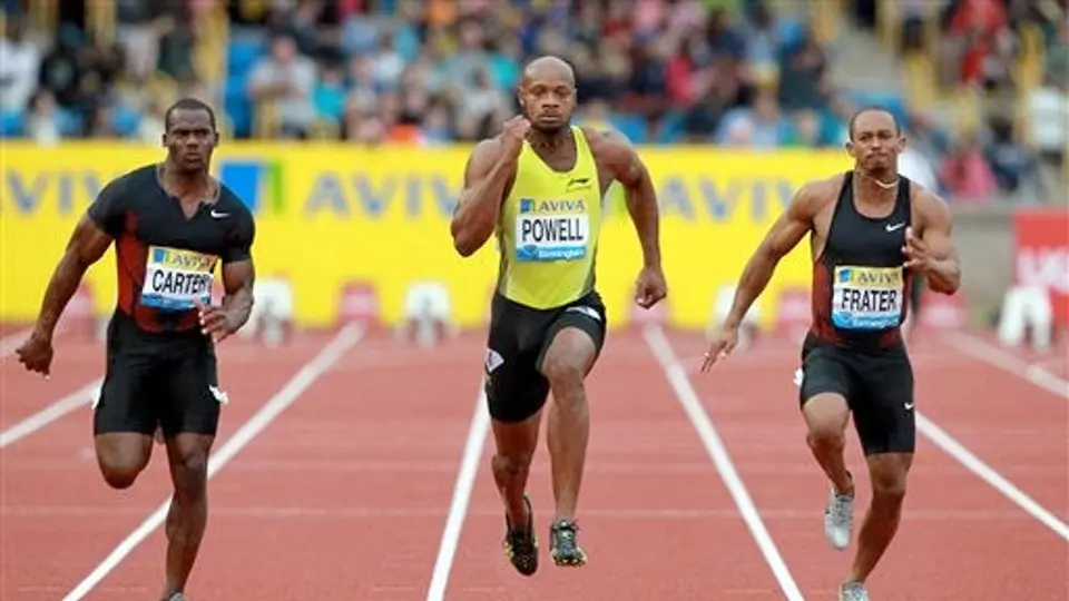 Asafa Powell se impone en Birmingham