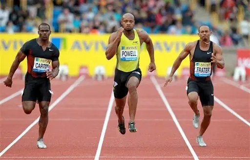 Asafa Powell se impone en Birmingham