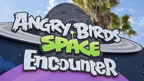 NASA crea parque de Angry Birds Space