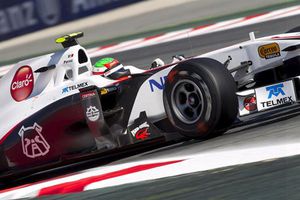 Checo Pérez llegó en el lugar 11 durante la segunda práctica del GP de Barcelona