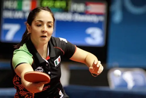 Yadira Silva, a Octavos de Final de Tenis de Mesa