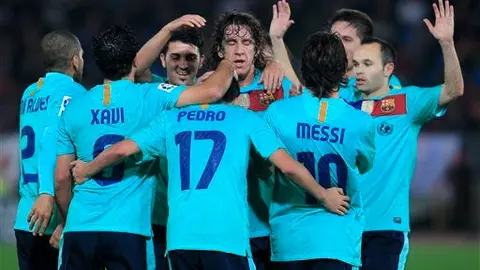 Barça apalea 8-0 al Almería con 'Hat-Trick' de Messi