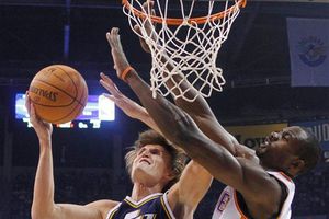 Millsap guía primera victoria del Jazz 120-99 ante el Thunder