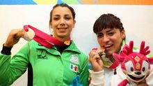 México se lleva plata y bronce en halterofilia femenil