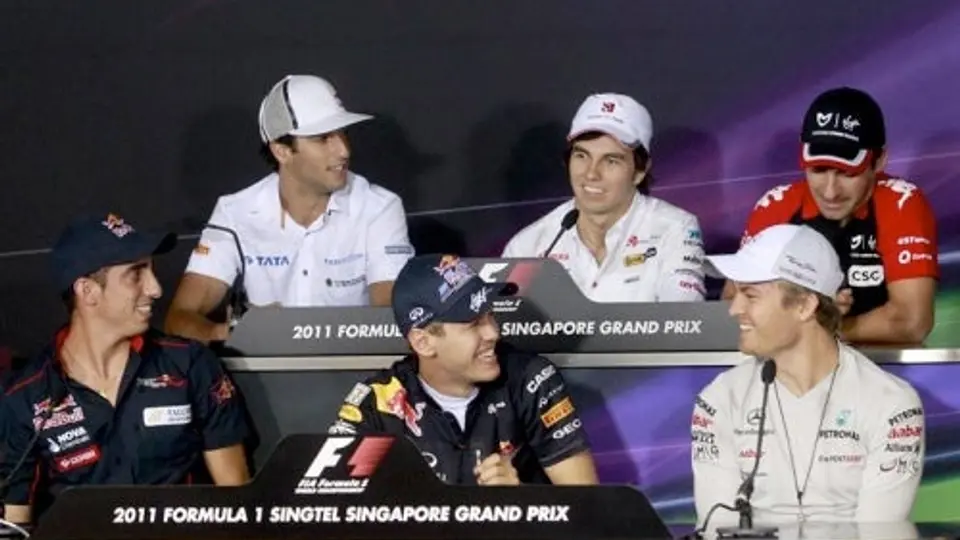 Checo anhela gran debut en el GP de Singapur