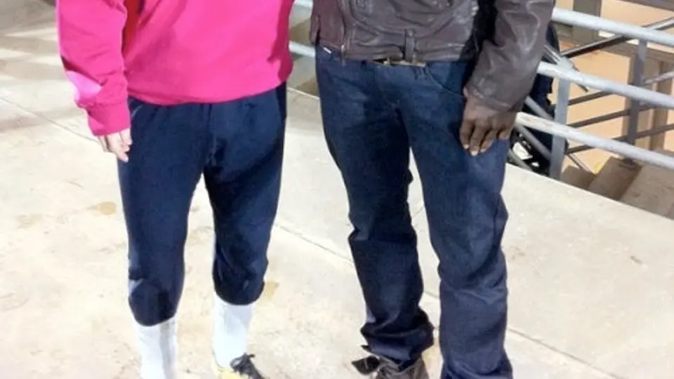 Chad 'Ochocinco' visita al Barcelona