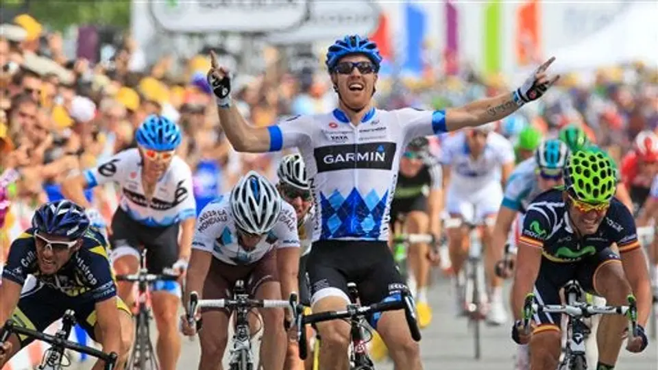 Tyler Farrar gana la tercera etapa del Tour de Francia