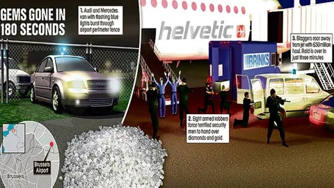 Titánico robo de diamantes