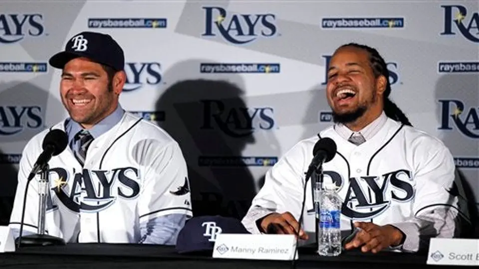 Ramírez y Damon son presentados por los Rays