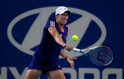 Henin derrota a Karatantcheva y Bélgica avanza en Copa Hopman