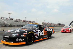 El capitalino ganó la primera etapa de la Nascar