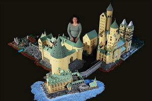 Escuela de Harry Potter, construida en Lego