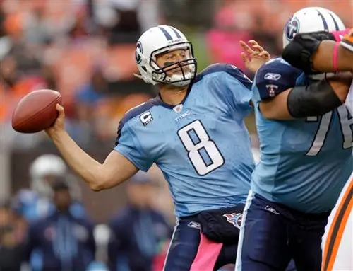 Hasselbeck lidera la victoria de Titanes 31-13 ante Cleveland