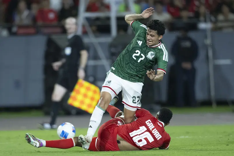 Richard Ledezma en partido del Tri ante Panamá l IMAGO7