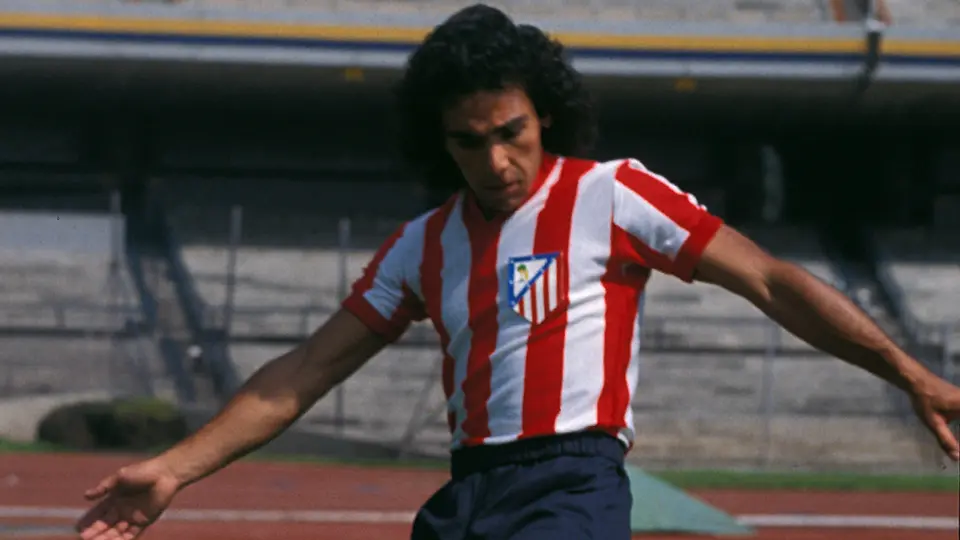 Hugo Sánchez con el Atlético de Madrid | MEXSPORT