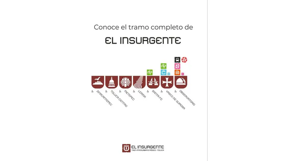 El Tren Insurgente está conformado por siete estaciones/X: @TrenInsurgente
