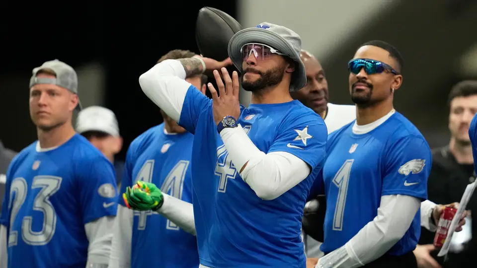 Dak Prescott en los Pro Bowl Games | AP