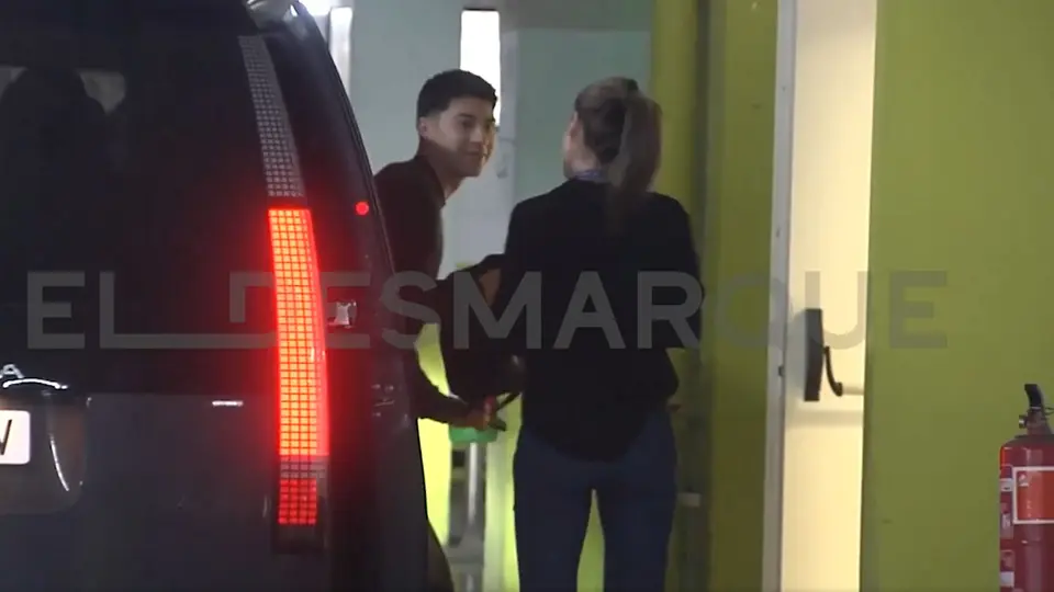 Obed Vargas llegando a Madrid | CAPTURA X: @eldesmarque