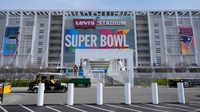 La fachada del Levi's Stadium previo al Super Bowl LX entre los New England Patriots y los San Francisco 49ers | AP