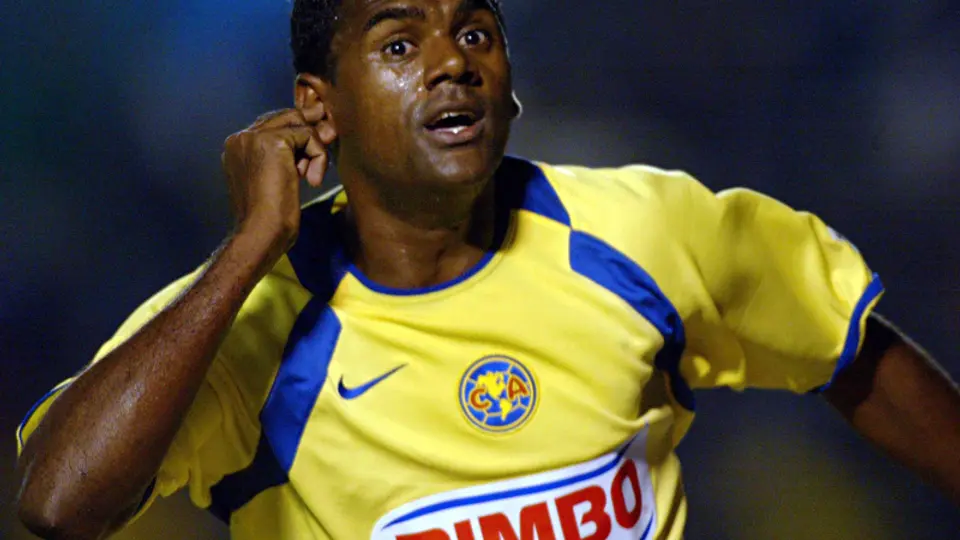 Kleber Boas celebrando gol con las Águilas I MEXSPORT